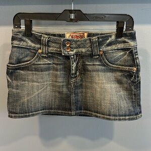 Vintage Guess Premium Skirt Size 26 Made in USA